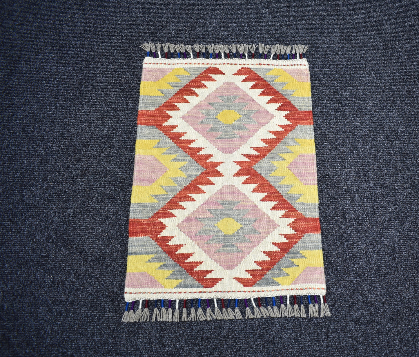 Yeni El Dokuma Enfes Cerit Yörükleri Meşhed İran Yün Kilim 7275