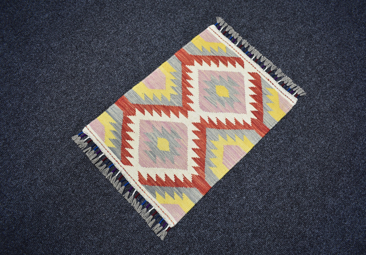 Yeni El Dokuma Enfes Cerit Yörükleri Meşhed İran Yün Kilim 7275