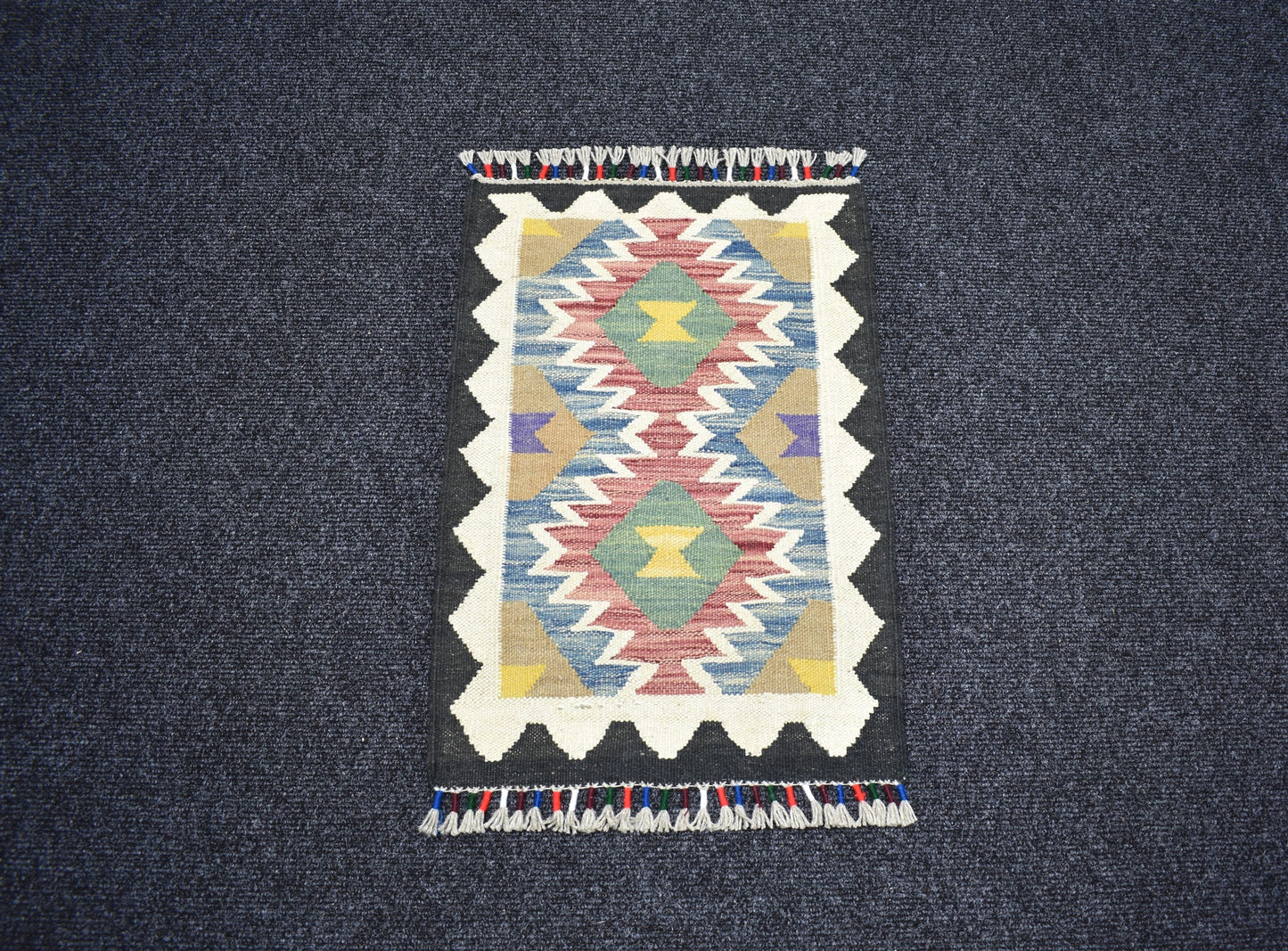 Yeni El Dokuma Görkemli Cerit Yörükleri Meşhed İran Yün Kilim 7278