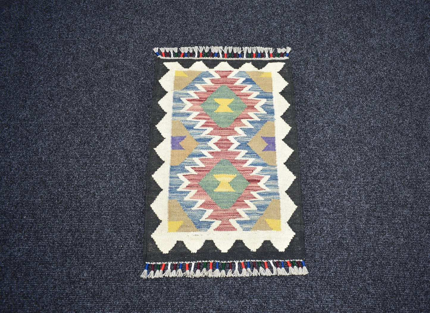 Yeni El Dokuma Görkemli Cerit Yörükleri Meşhed İran Yün Kilim 7278