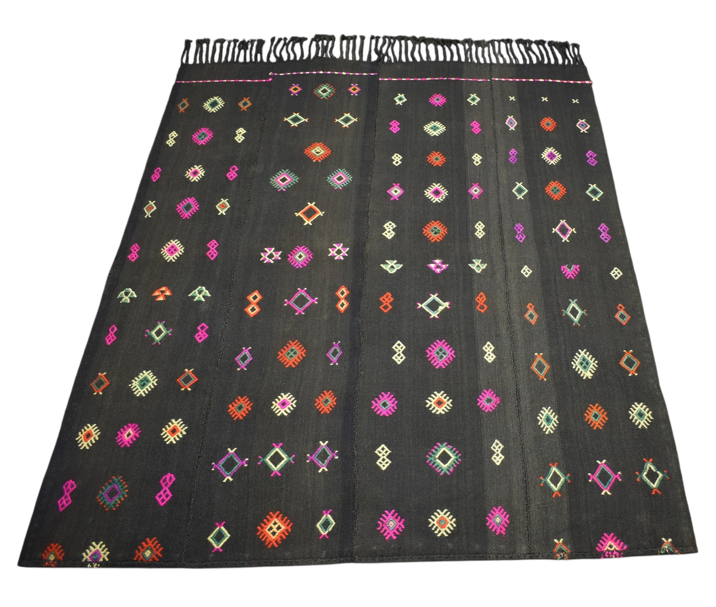 El Dokuma Naturel Kars Kağızman Yün Kilim 7282