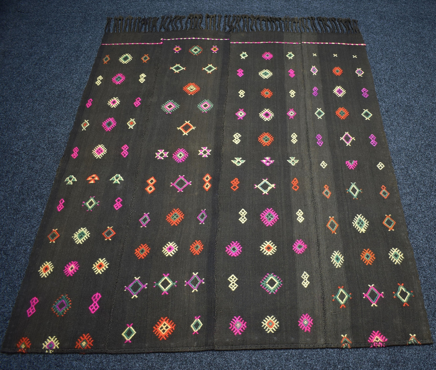 El Dokuma Naturel Kars Kağızman Yün Kilim 7282