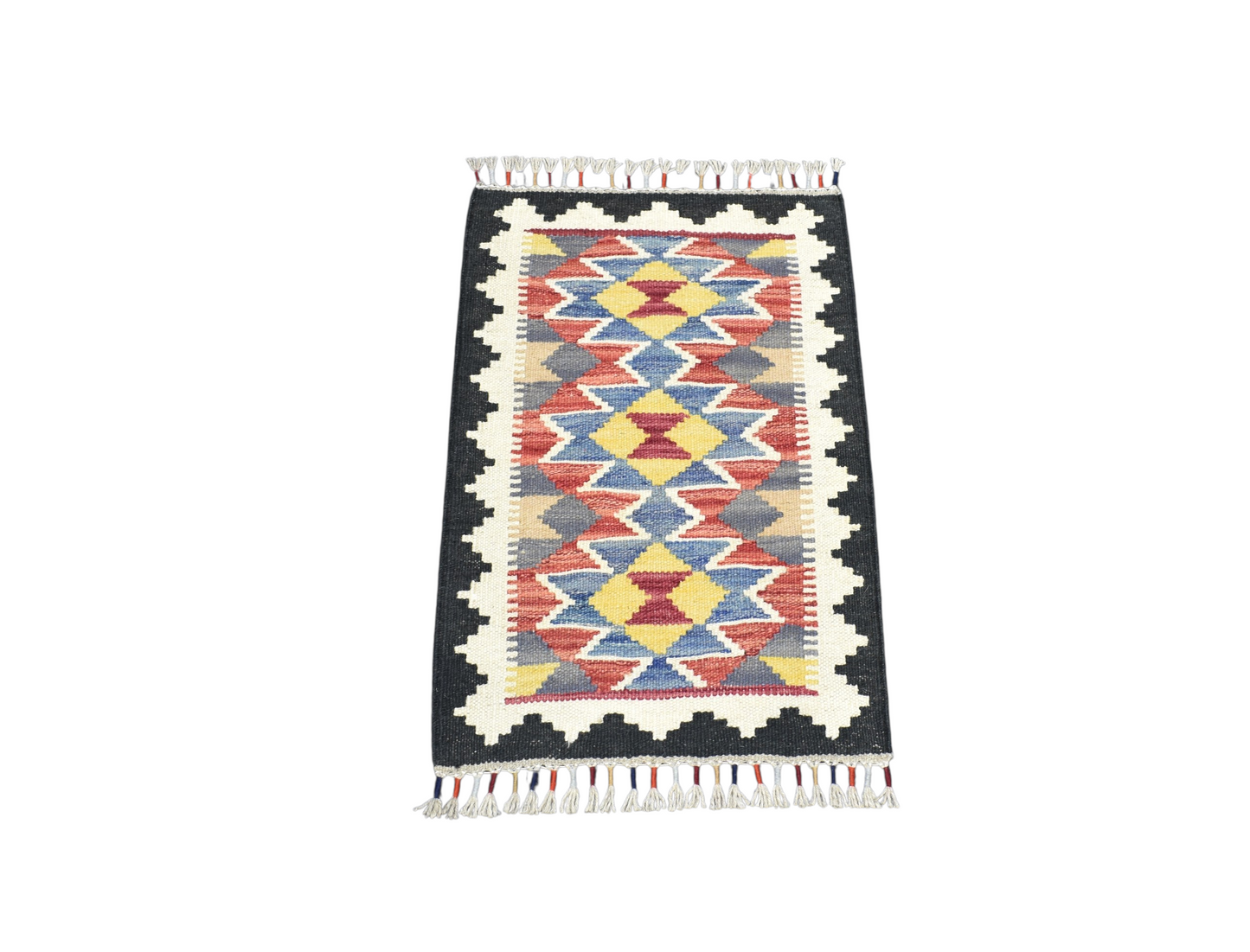 Yeni El Dokuma Şaheser Cerit Yörükleri Meşhed İran Yün Kilim 7288