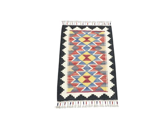 Yeni El Dokuma Şaheser Cerit Yörükleri Meşhed İran Yün Kilim 7288