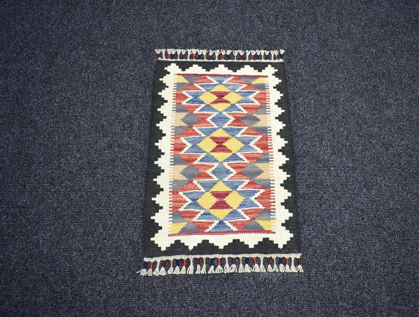 Yeni El Dokuma Şaheser Cerit Yörükleri Meşhed İran Yün Kilim 7288