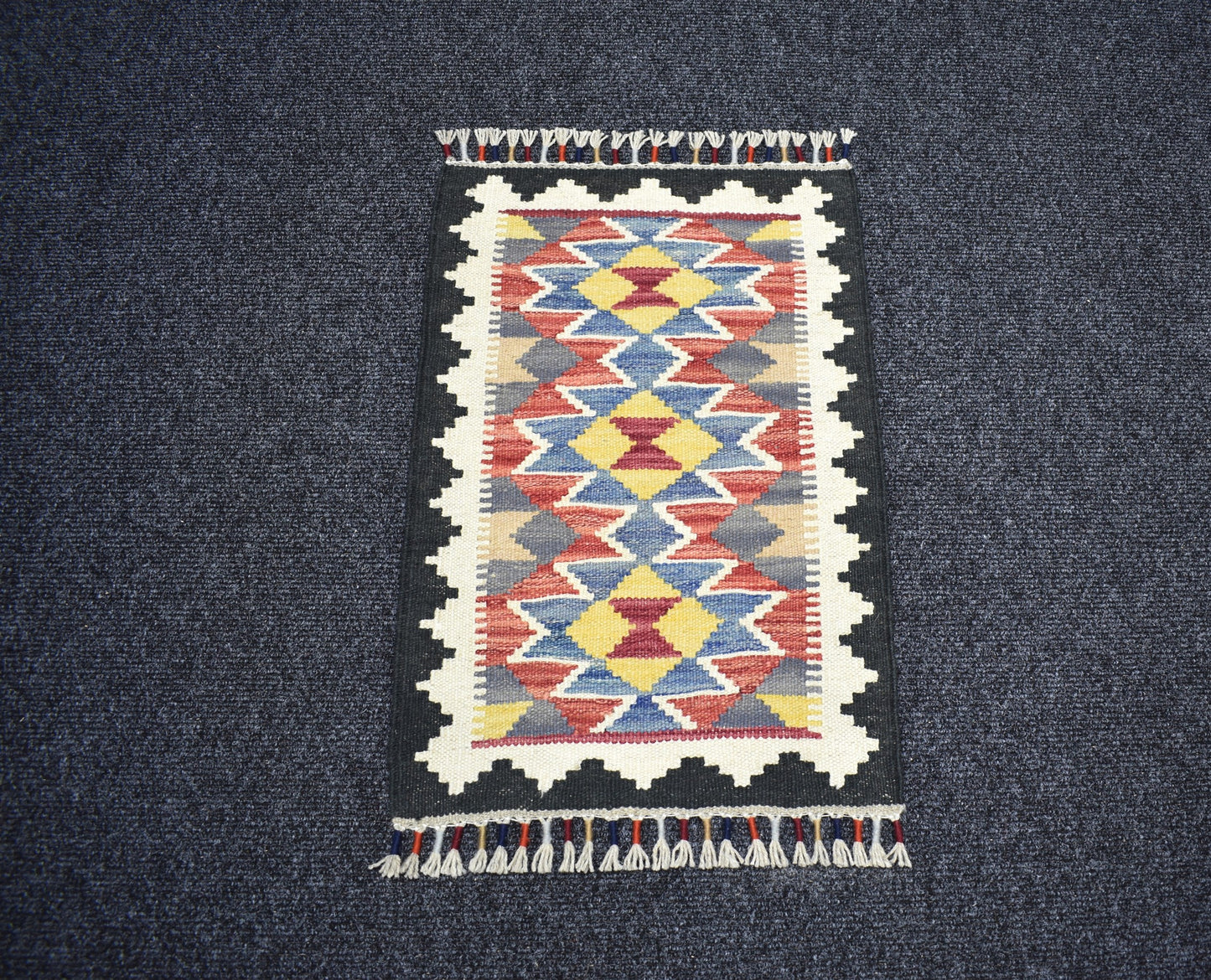 Yeni El Dokuma Şaheser Cerit Yörükleri Meşhed İran Yün Kilim 7288