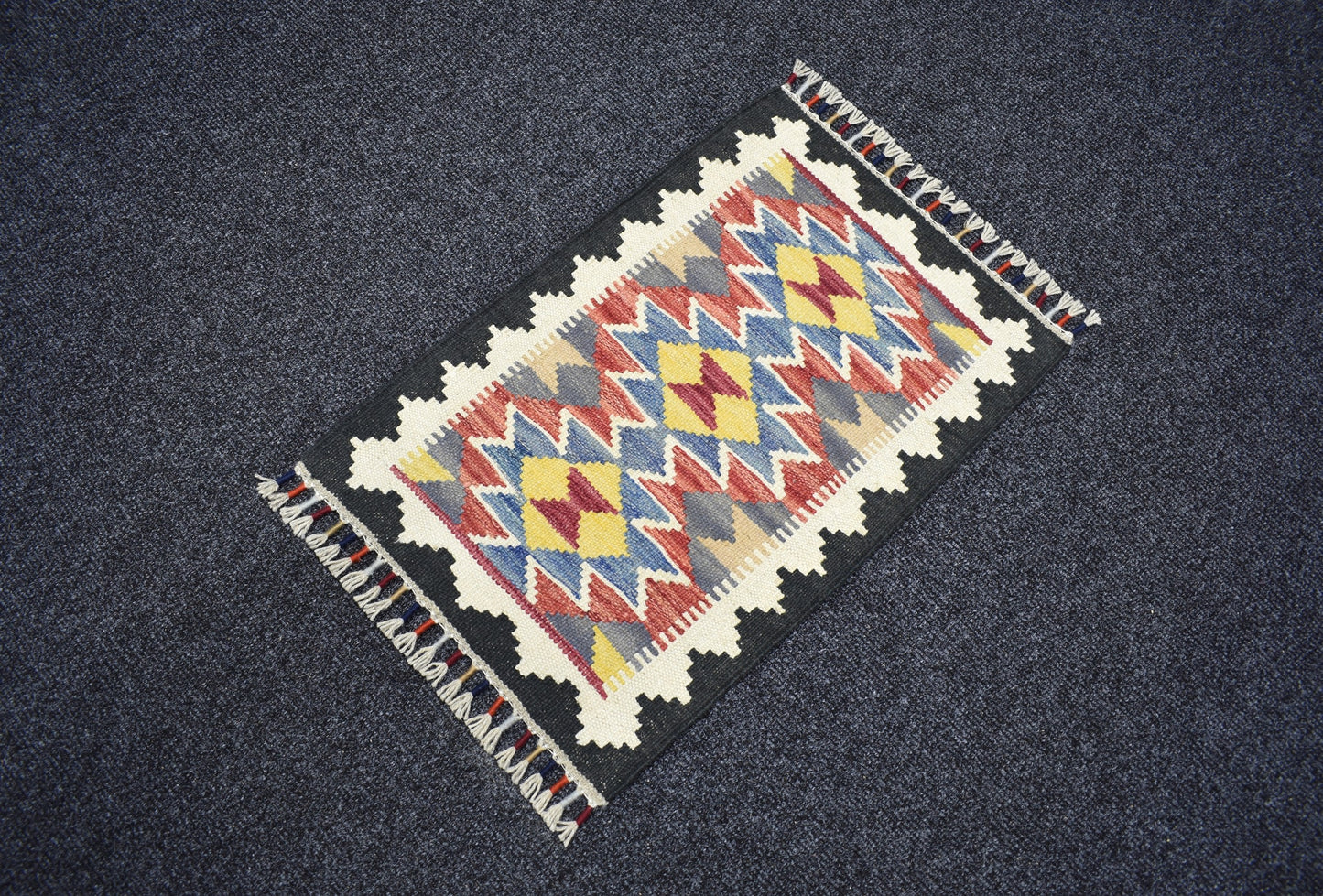 Yeni El Dokuma Şaheser Cerit Yörükleri Meşhed İran Yün Kilim 7288