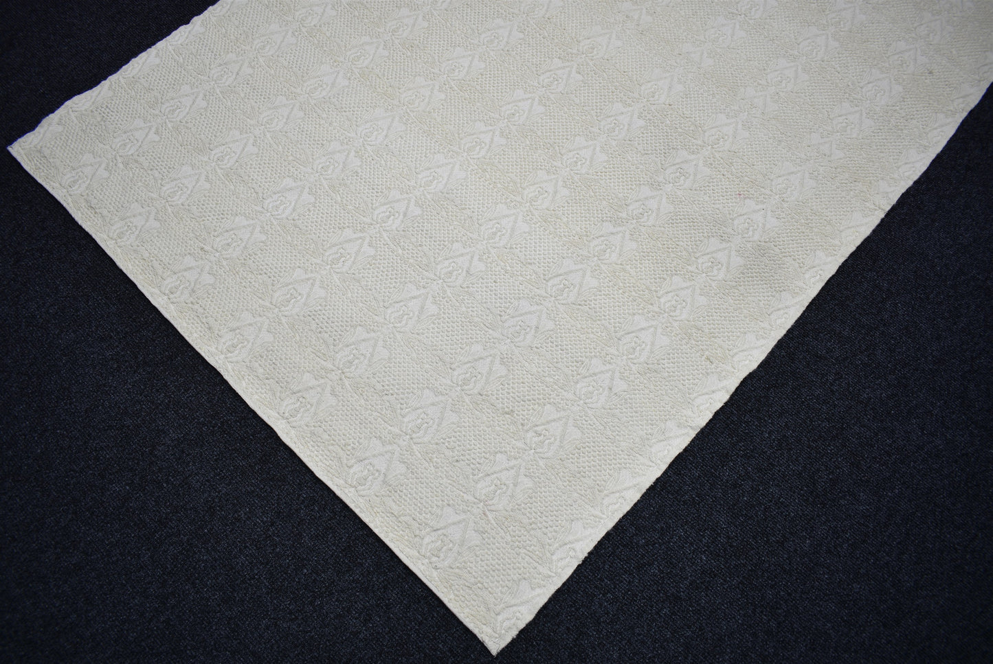 Vintage Dekorluk Şaheser Perde Yorgan Yün Kilim 7294