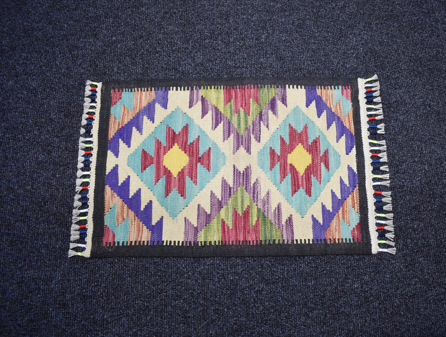 Yeni El Dokuma Farklı Cerit Yörükleri Meşhed İran Yün Kilim 7297