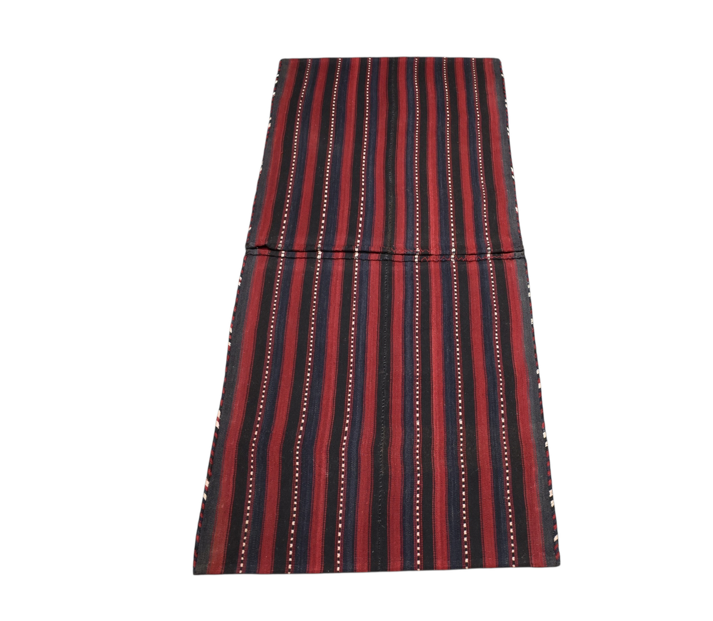 El Dokuma Otantik Van Yöresi Çift Gözlü Yün Kilim Heybe 7328