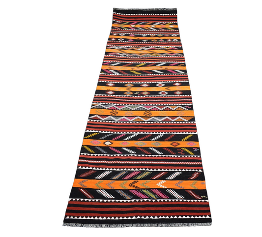 Yeni El Dokuma Yekpare Otantik Kağızman Yün Yolluk Kilim 7334