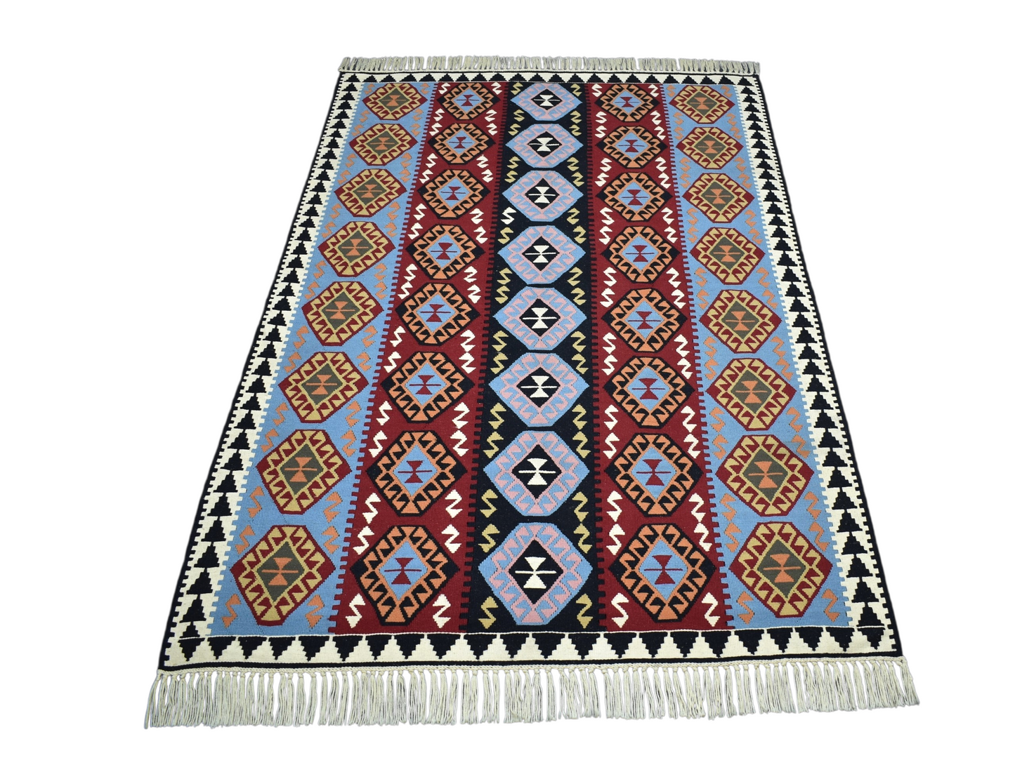 Yeni 3m2 El Dokuma Otantik Doğu Anadolu Van Yün Kilim 7348