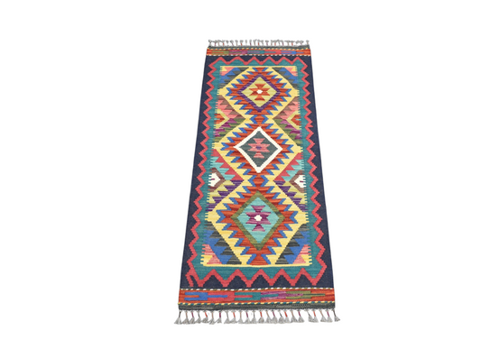 Yeni El Dokuma Cerit Yörükleri İran Meşhed Mini Yolluk Yün Kilim 7354