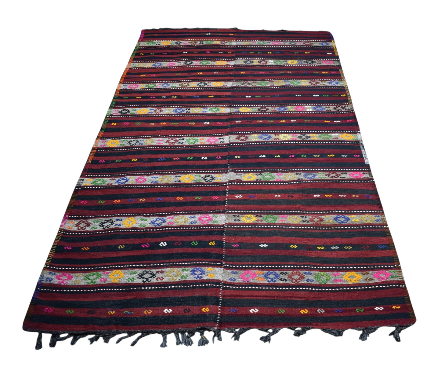 El Dokuma Şaheser Adıyaman Yün Kilim 7407
