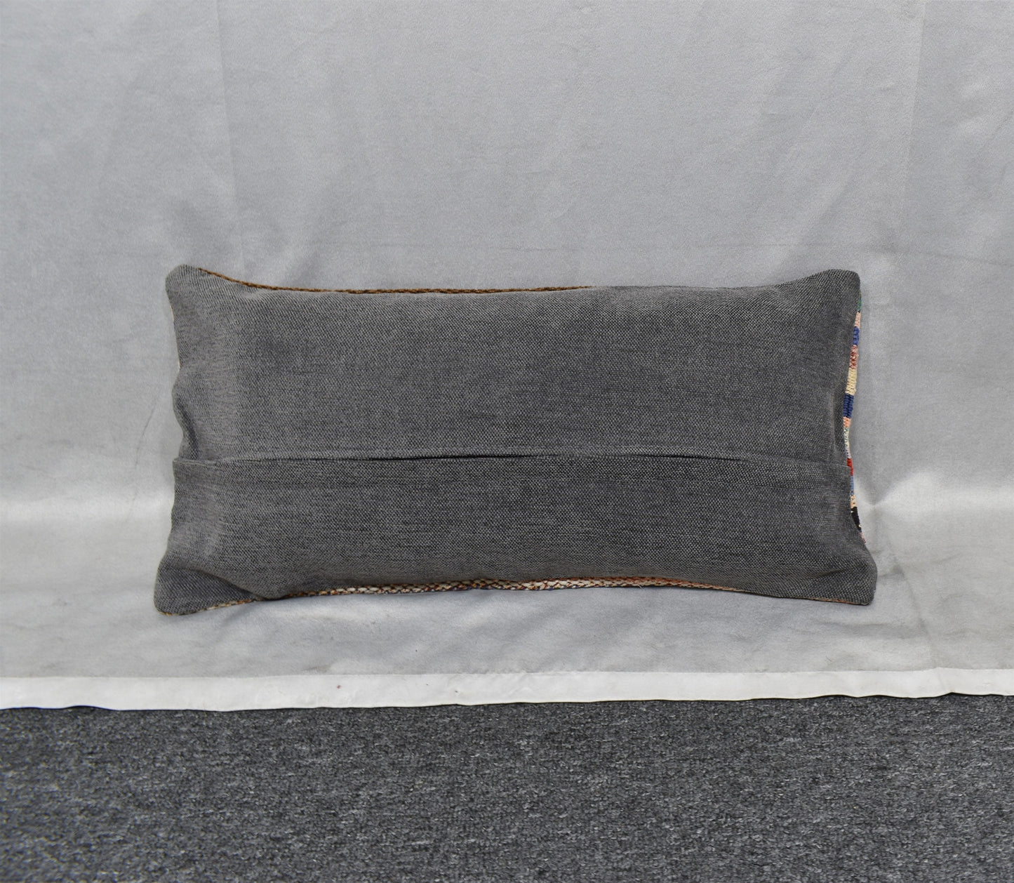 Yeni El Dokuma Dekorluk Lumbar Kilim Kırlent Yastık Kılıfı 7414