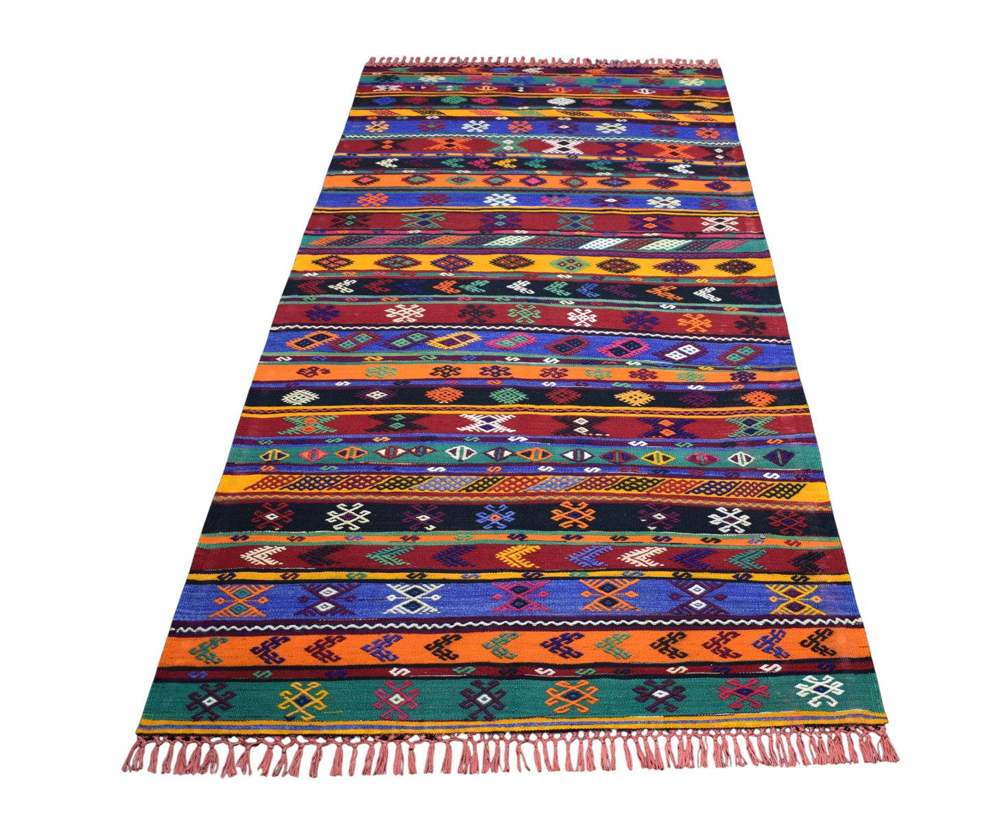 Yeni El Dokuma Şaheser Zara Sivas Yün Kilim 7468