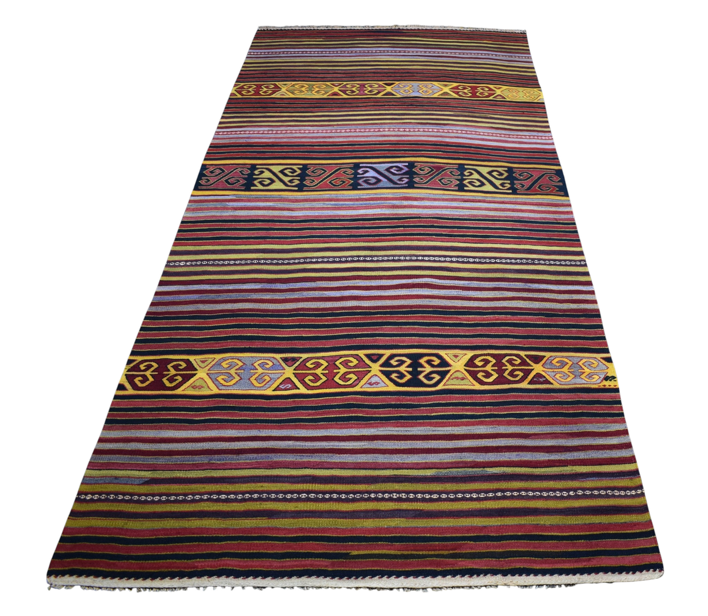 El Dokuma Seçkin Sivrihisar Eskişehir Yün Kilim 7469