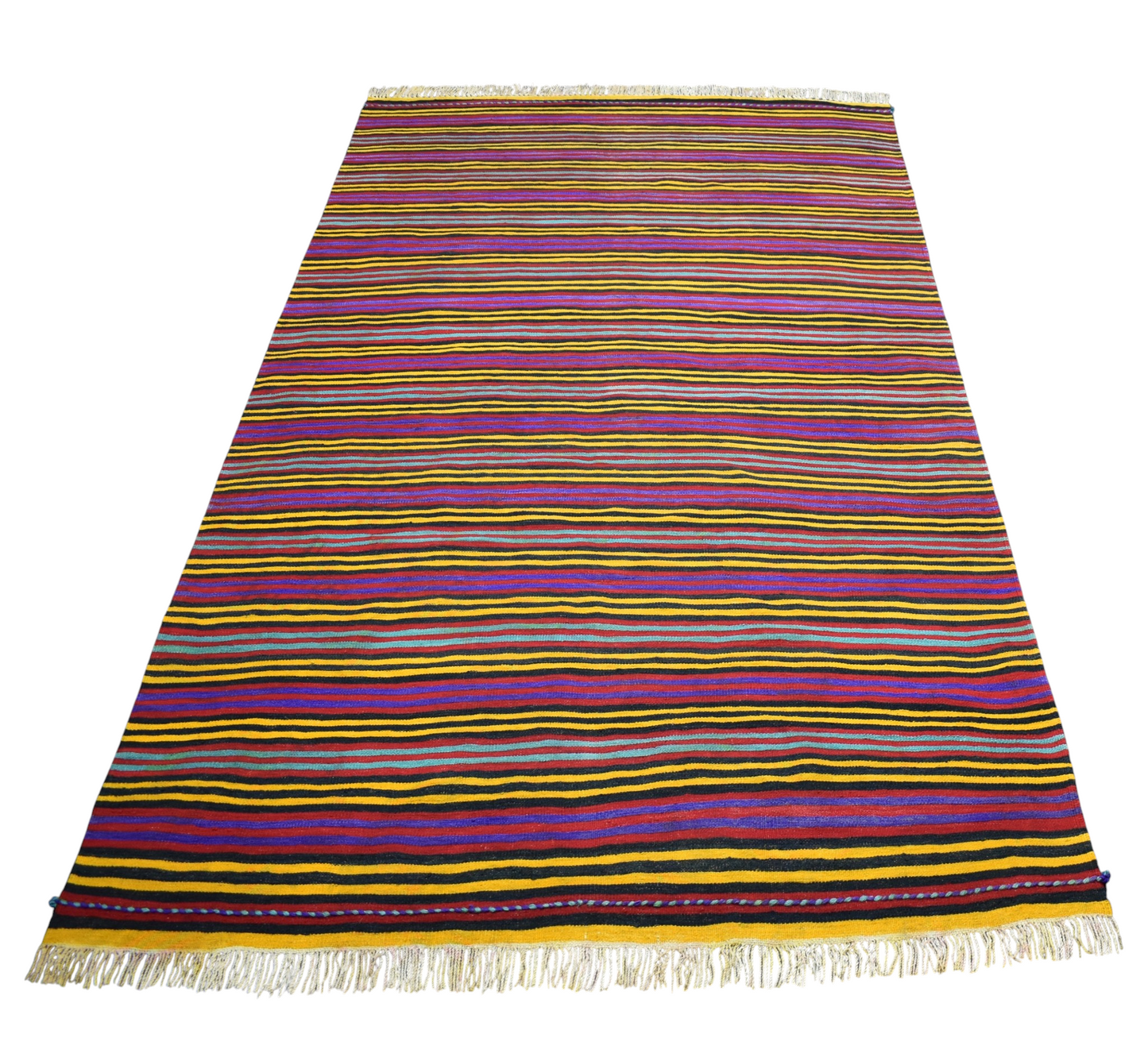Yeni El Dokuma Emsalsiz Hafik Zara Sivas Yün Kilim 7476