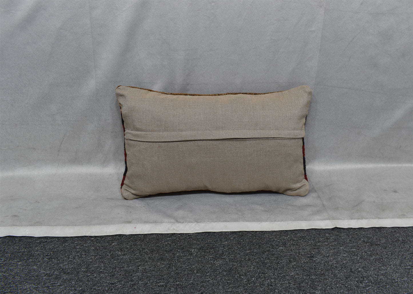 Yeni El Dokuma Dekorluk Lumbar Kilim Kırlent Yastık Kılıfı 7498