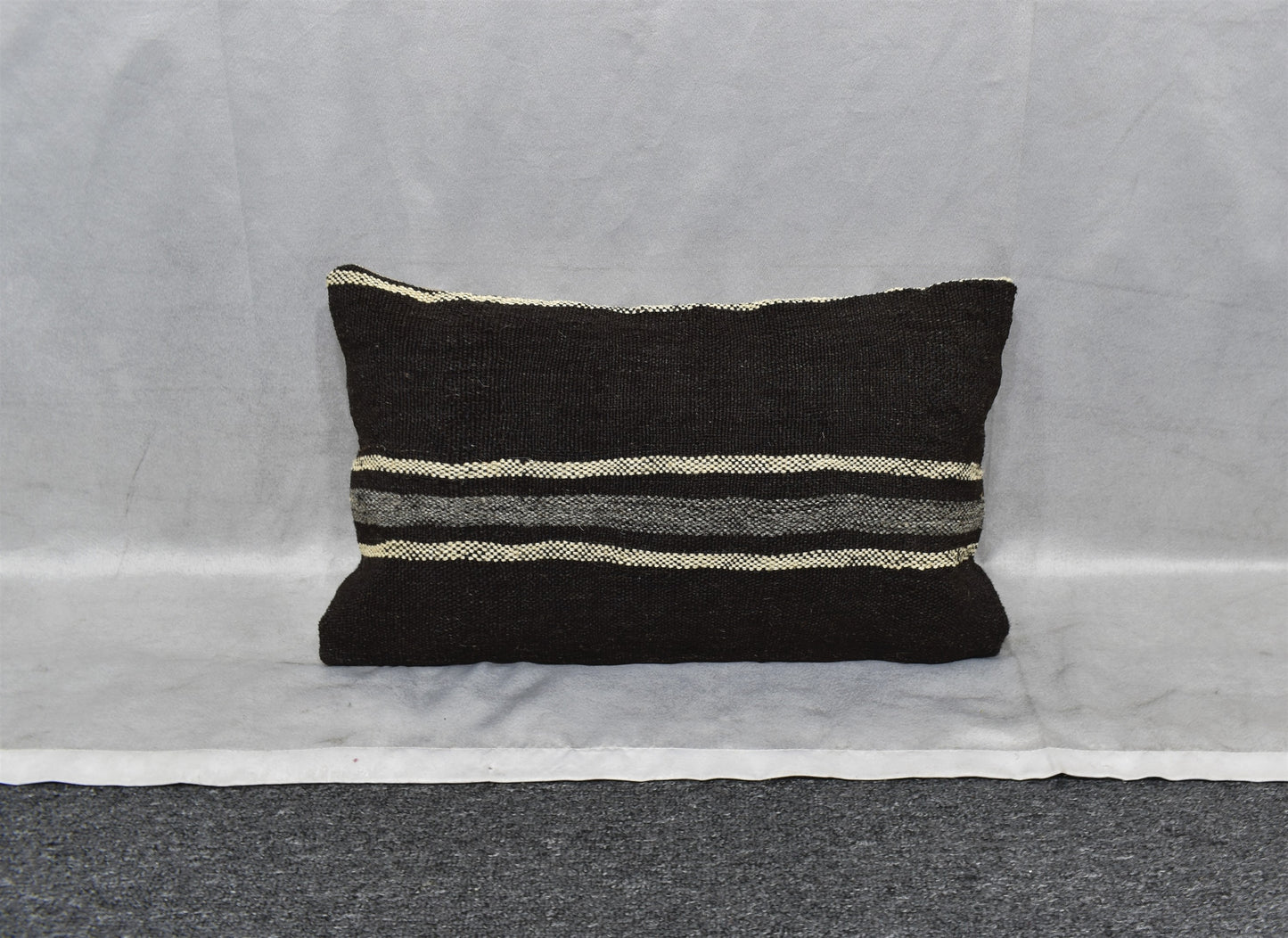 Yeni El Dokuma Dekorluk Lumbar Kilim Kırlent Yastık Kılıfı 7500