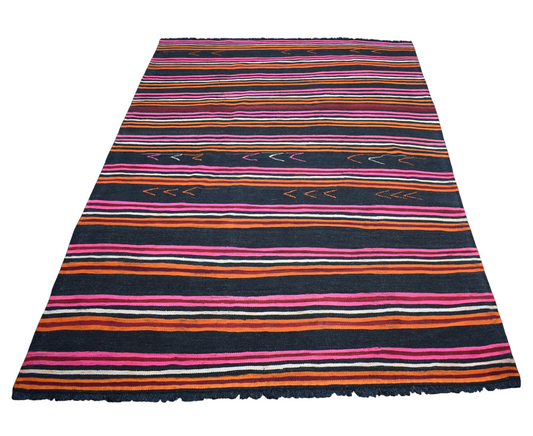 El Dokuması 5m2 Doğal Karapınar Yörük Yün Kilim 7535