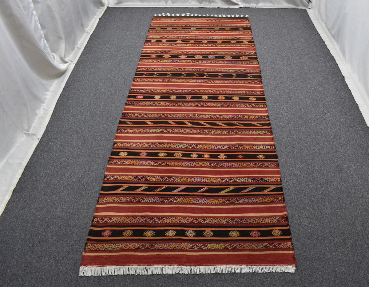 El Dokuması Başyapıt Malatya Yolluk Yün Kilim 7677
