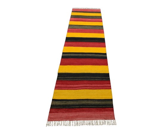 Yeni El Dokuma Nadide Şaheser Hafik Sivas Yolluk Yün Kilim 7699
