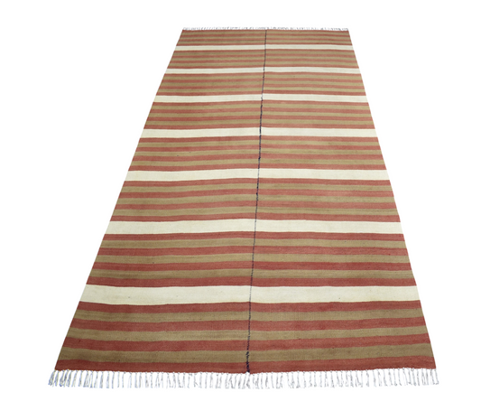 Vintage El Dokuma Şaheser Hafik Zara Sivas Yün Kilim 7807